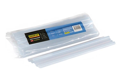 Стержень клеевой Unifix 11 x 200мм прозрачный (6шт) пакет (951454)