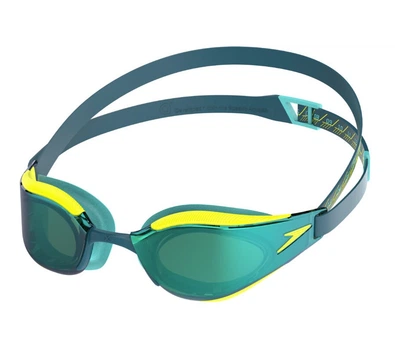 Окуляри для плавання змагальні Speedo Fastskin Hyper Elite Mirror (8-1281817218) зелені