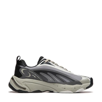 Чоловічі кросівки Li-ning 2K Butterfly Shadow Gray/Snow Gray/Light Lime 41,5 Оливковий AGCU063-3
