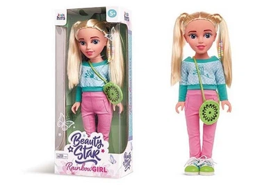 Дитяча іграшка лялька Beauty Star Flowery Spring, Rainbow Girl, лялька 46 см (KH35/003)
