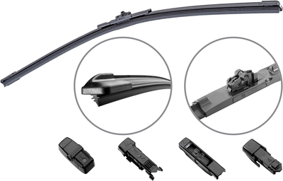 Щітка склоочисника безкаркасна Bosch AeroTwin Plus 19" (475 мм) (3 397 006 946)
