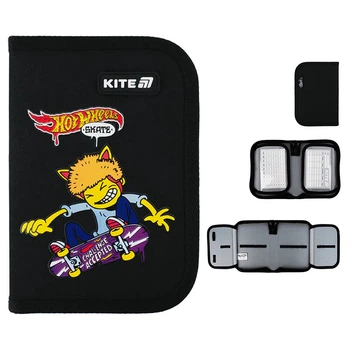 Пенал без наполнения Kite Hot Wheels Skate HW25-622-2 4х14х20.5 см 5122142