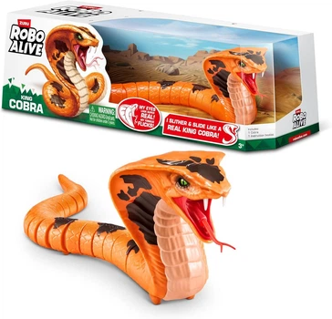 Інтерактивна іграшка Королівська кобра Robo Alive King Cobra by ZURU