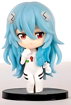 Фигурка Chibi Чиби Rei Ayanami Evangelion Рей Аянами Евангелион 10 см (5D262051FDDC)