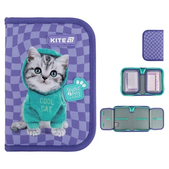 Пенал KITE SP25-622-2 1 відділення, 1 відворот, без наповнення