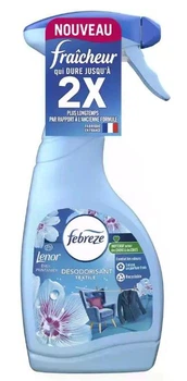 Lenor Aprilfrisch Febreze освіжувач текстилю 500 мл — технологія видалення запахів, водна основа, безпечно поруч із котами та собоками