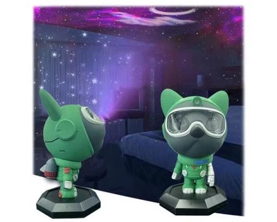 Ночной светильник-проектор пёс Dog Star Light многоцветный usb-зарядка