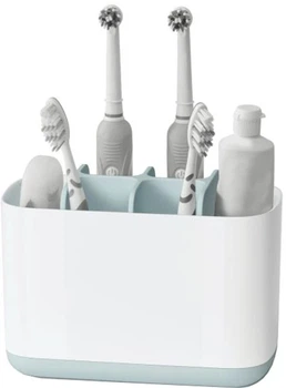 Органайзер Для Зубных Щеток Large Toothbrush Caddy стильный влагостойкий до 6 щеток