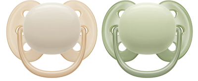 Smoczek Philips Avent Ultra Soft 0-6 m neutral SCF091/05 2 szt (8720689016575)