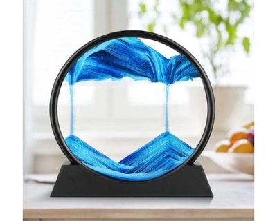 Антистрес пісочні години Картина 3D Пісочний ландшафт динамічні пейзажі скло 20 см