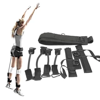 Тренажер опору для стрибків Vertical High Jump Trainer еспандер для ніг регульована довжина міцні матеріали