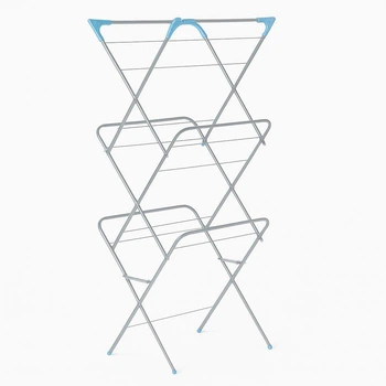 Багатоярусна сушарка для білизни Bonro B52 підлогова 61x44x139 см розкладна (21-76-42400269)
