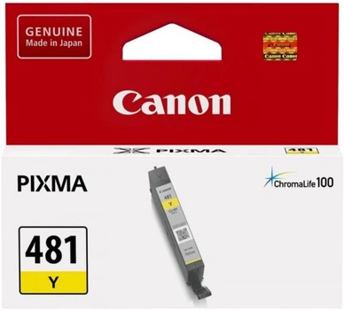 Картридж canon (cli-481) pixma ts6140/8140/9140/tr8540/7540 (2100c001) Yellow