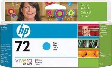 Картридж hp №72 dj t610/t1100/t1200 (c9371a) Cyan