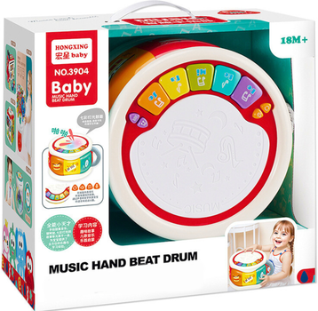 Барабан дитячий LEAN Toys Барвистий 22715 (5905991050643)