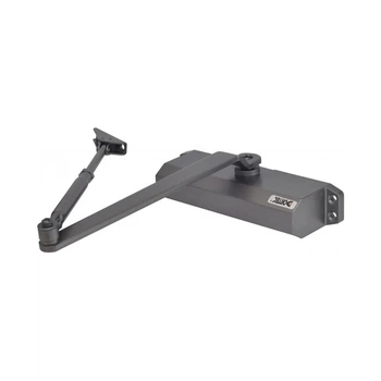 Дверной доводчик Dortec DT-64H Graphite с фиксацией дверей в открытом положении (63-00055)