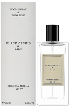 Aromatyczny spray Cereria Molla Black Orchid & Lily 100 ml (8424405012239)
