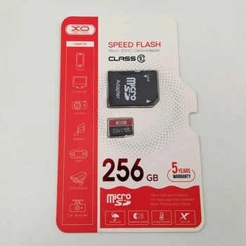 Карта памяти XO MicroSDXC 256GB Class 10 с адаптером (37830-01_773)