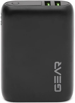Універсальна мобільна батарея GEAR 10000mAh, PD22.5W, 1C+2A+1micro (WP942P)