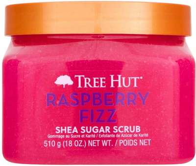 Скраб для тіла Tree Hut Raspberry Fizz Shea Sugar цукровий 510 г (075371003752)