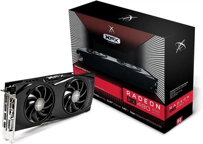 Відеокарта XFX AMD Radeon RX 480 8Gb GTR Black GDDR5 (RX-480P8D V2.3) Б/В