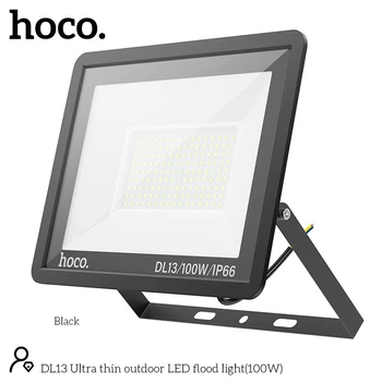 Лампа HOCO DL13 Ultra thin outdoor LED flood light |100W, IP66| Колір black