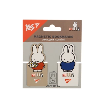 Закладка для книги магнітна YES Miffy 708398 2 шт