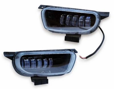 Светодиодные противотуманные фары LED ПТФ Volkswagen Transporter T4 5 линз Металл (05804)
