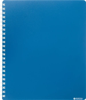 Тетрадь Buromax Classic B5 в клетку 80 листов Синяя (BM.2419-002)