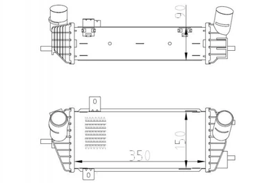 Интеркулер NRF 309070 Hyundai Tucson