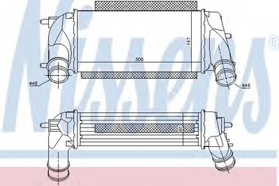 Радиатор наддува Nissens (96498)
