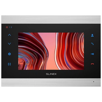 Відеодомофон Slinex SL-07N Cloud black + silver з переадресацією виклику