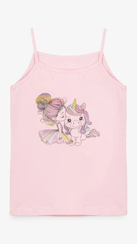 Майка-белье для девочки Donella 4371РВ139 116-122 см Розовый shop (2000999248498)