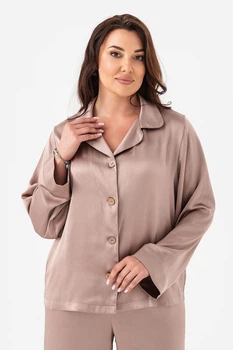 Сорочка DREAM Коричневий 4XL (3043261)