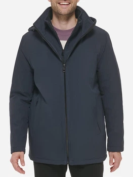 Куртка демисезонная мужская с капюшоном Calvin Klein 155674500 2XL Синяя (1159839584)