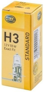 Автомобільна лампа Hella Standard H3 55 Вт 12 В (8GH002090131)