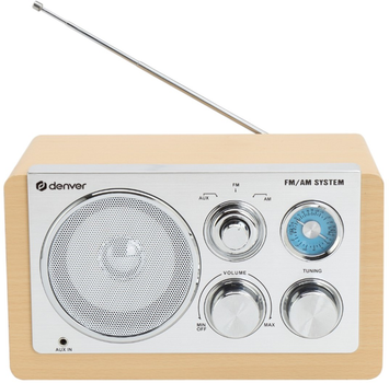 Odbiornik radiowy Denver TR-63LW Ligthwood (5706751076503)