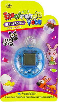 Електронна гра LEAN Toys Тамагочі – звірятко Синій 12676 (5905214977146)