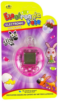 Електронна гра LEAN Toys Тамагочі – звірятко Рожевий 12674 (5905214977122)