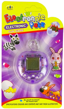 Gra elektroniczna LEAN Toys Tamagotchi zwierzątko Fioletowy 12678 (5905214977160)