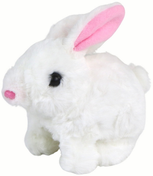 Кролик LEAN Toys, що ходить Білий 14977 (5905515354561)