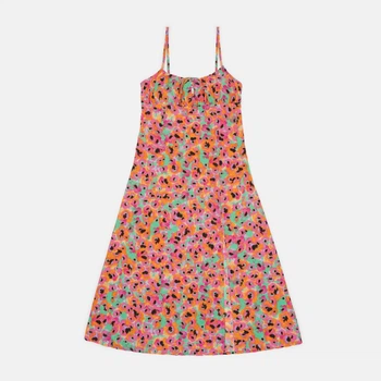 Платье Monki 36 розово зеленый 13061065491