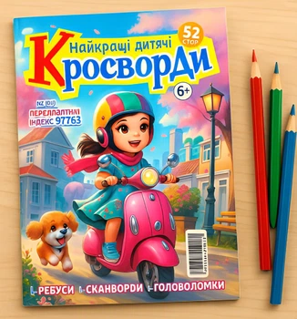 Лучшие Детские Кроссворды 52 стр. №2/2025