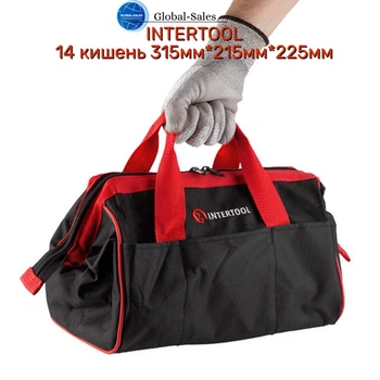 Сумка для инструмента Intertool 14 карманов 315 х 215 х 255 мм (BX-9001)