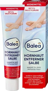 Крем Balea з 5% саліциловою кислотою: Видалення натоптишів, мозолей, 50 г