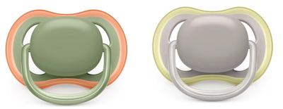 Пустушка ортодонтична Philips AVENT Ultra Air 6-18м 2 шт SCF085/20 (8710103993162)