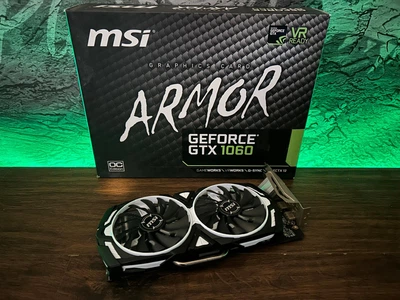 Відеокарта GTX 1060 3GB MSI Armor (GeForce GTX 1060 ARMOR 3G OCV1) Б/У
