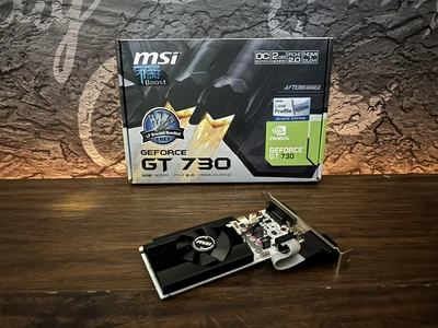 Видеокарта GT 730 2GB MSI GDDR5(N730K-2GD5LP/OC) Б/У