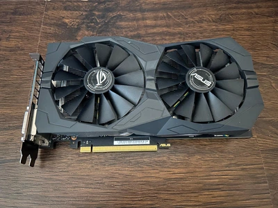 Відеокарта GTX 1050 2GB Asus Strix GDDR5 (STRIX-GTX1050-2G-GAMING) Б/В