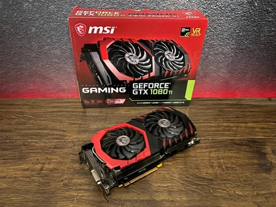 Видеокарта GTX 1080Ti 11GB MSI Gaming (GeForce GTX 1080 Ti GAMING 11G) Б/У